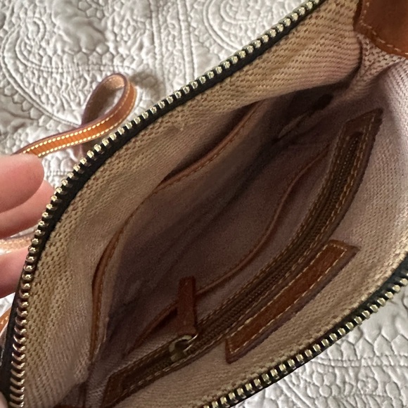 Dooney & Bourke Black and Brown Crossbody Bag - Picture 4 of 4